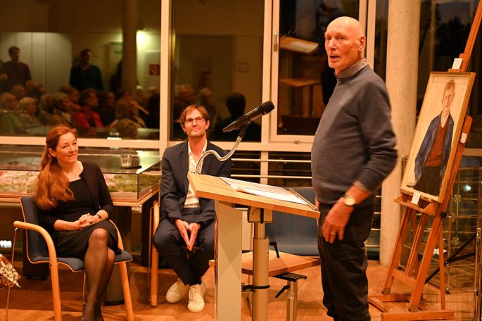 Jochen Schumacher Theodor Schindler Ausstellung Rathaus Malsch